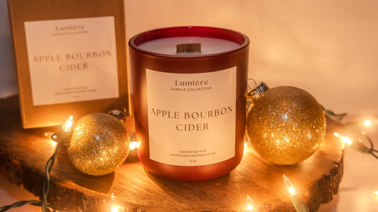 Apple Bourbon Cider Scented Candle