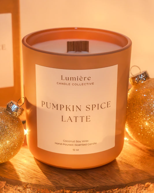 Pumpkin Spice Latte Scented Candle